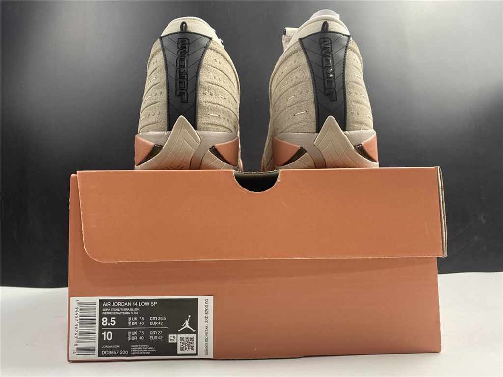 CLOT x Air Jordan 14 Low DC9857-200